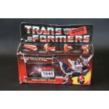 Boxed G1 Transformers Rescue Autobot Inferno (Mexican version) with 'Safety Tested Non Toxic -