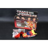 G1 Transformers - Original boxed Hasbro Takara Transformers Autobot Cavalier Hot Rod with