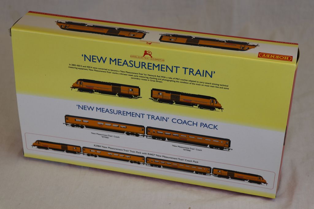 Boxed Hornby OO gauge DCC Ready R2984 New Measurement Train Class 43 HST train pack - Image 3 of 4