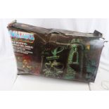 Original boxed He-Man Masters of the Universe Castle Grayskull in gd condition with poor box