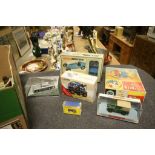 Group of diecast models to include boxed Matchbox 72 (missing end flap), boxed Corgi 97368, and a