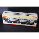 Boxed Hornby OO gauge R4455 West Coast Railways Pullman Cars Coach Pack comprising of WCR Pullman
