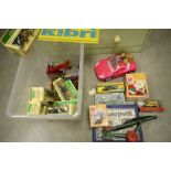 Mixed collection of toys to include boxed Matchbox Models of Yesteryear x 2, boxed Pedigree Sindy
