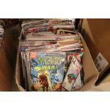 Collection of approximately 290 Comics including 1970's Marvel Comics including The Black Panther