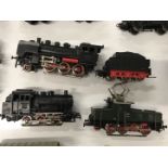 Collection of Marklin HO scale model railway to include 3 x engines