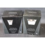 Two ltd edn boxed Star Wars Gentle Giant Collectible Bust models to include Luke Skywalker (Hoth)