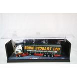 Cased Corgi Modern Trucks 75201 Eddie Stobart ERF Curtainside (excellent)