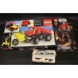 Three boxed Lego sets to include Technic 8848, System 644 and Star Wars 75525 Baze Malbus (