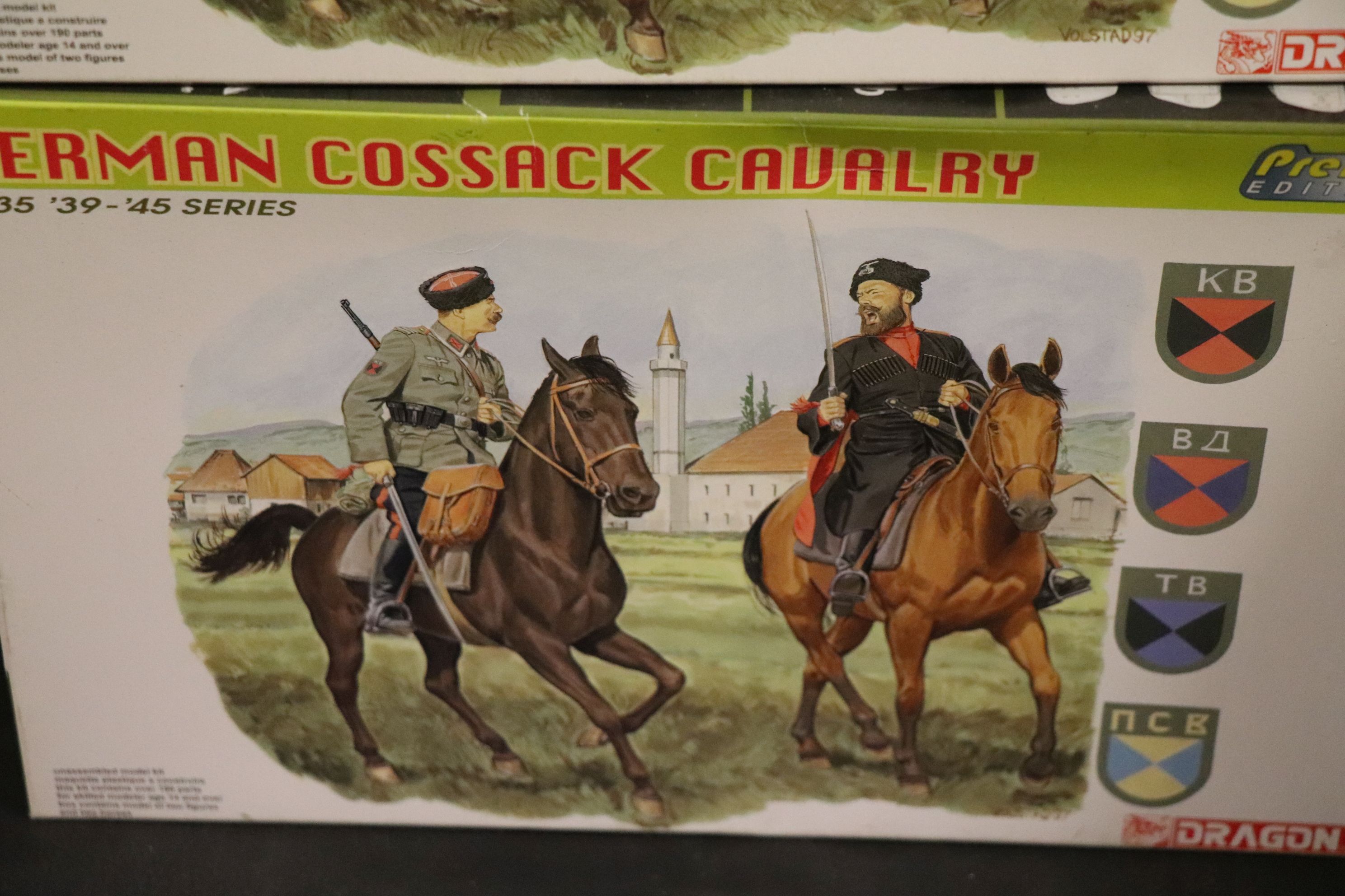 Two Boxed Dragon German Cossack Cavalry Model Kits, Polar Lights Boxed and Sealed Forbidden Planet - Image 3 of 5