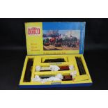 Boxed Hornby Dublo Set 2019 2-6-4 Tank Goods Train with locomotive and 4 x items of rolling stock,