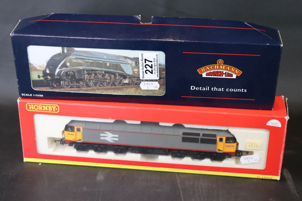 Two OO gauge engines to include Bachmann 31956 A4 4482 Golden Eagle LNER Doncaster Green S/C and - Image 2 of 6