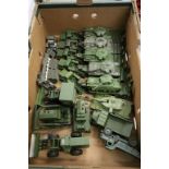 16 Dinky military diecast models to include Tank Transporters x 5 and 5 x Centurion Tanks, some