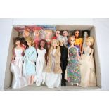 Collection of circa 1960s and 1970s vintage fashion dolls, three in original unopened packaging (