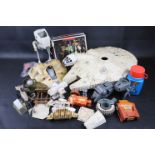 Collection of original Star Wars vehicles, accessories and collectable's to include Millennium
