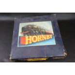 Boxed Hornbv O gauge clockwork M1 Passenger Set with loco and coaches