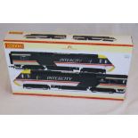Boxed Hornby OO gauge DCC Ready R2702 BR Intercity Executive Ckass 43 HST train pack