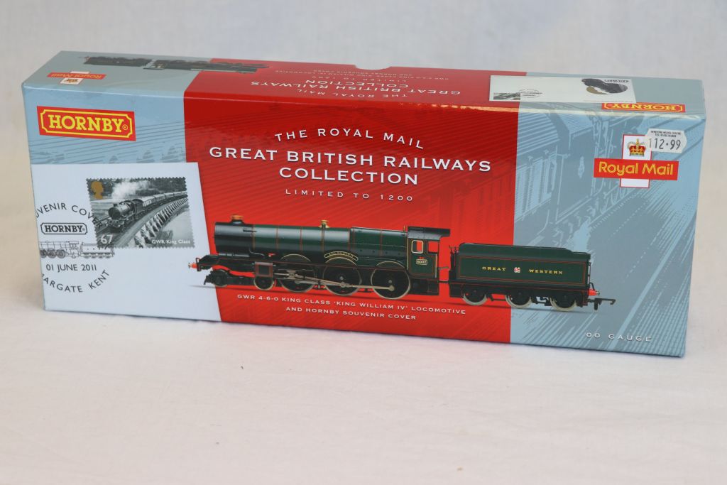Boxed Hornby OO Gauge ltd edn The Royal Mail Great British Railways Collection GWR 4-6-0 King - Image 2 of 4