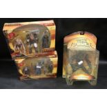 Two Vivid Boxed ' The Hobbit ' Figure Sets and Sota Toys Blister Pack Lara Croft Tomb Raider