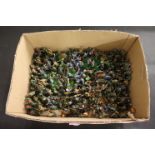 Collection of Plastic Toy Soldiers including German and British including some Britains Deetail