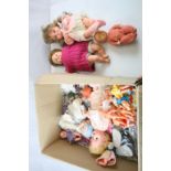 Large collection of circa 1960/70s dolls and accessories to include Uneeda Doll Inc (Hong Kong),