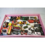 Collection of diecast models to include boxed Corgi 279 Rolls Royce Corniche, Dinky, Britains,