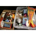 Large Collection of Mixed Toys and Collectables including Small Figures, Burger King Toys, etc