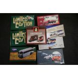 Eight Boxed Corgi Models to include The Plaxton Coach 91912, 2 Jaguar Racing E-Type Supercars Set,