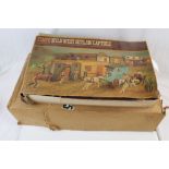 Boxed Timpo 256 Wild West Outlaw Capture plus a boxed wooden Fort Cheyanne (both unchecked with