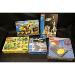 Five boxed Lego sets including 4408, 7248, 7467, 4548 & 7468
