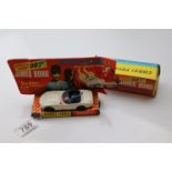 Boxed Corgi 336 James Bond Toyota 2000GT with bond figure but no girl, no missile, with inner