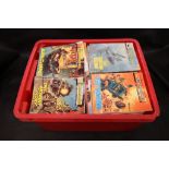 Collection of approximately 214 Comics including Picture Library, Commando, Batman Pocket Books,