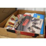 Collection of ex shop promotional display material to include Wilseco, Mamod, Scalextric,