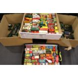 Collection of approximately 90 Loose Playworn Diecast Vehicles including Lesney, Matchbox and