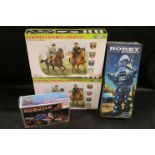 Two Boxed Dragon German Cossack Cavalry Model Kits, Polar Lights Boxed and Sealed Forbidden Planet