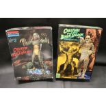 Boxed Monogram 1:8 scale Creature from the Black Lagoon Model Kit and a Boxed Horizon Original