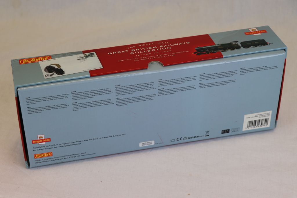 Boxed Hornby OO Gauge ltd edn The Royal Mail Great British Railways Collection GWR 4-6-0 King - Image 3 of 4