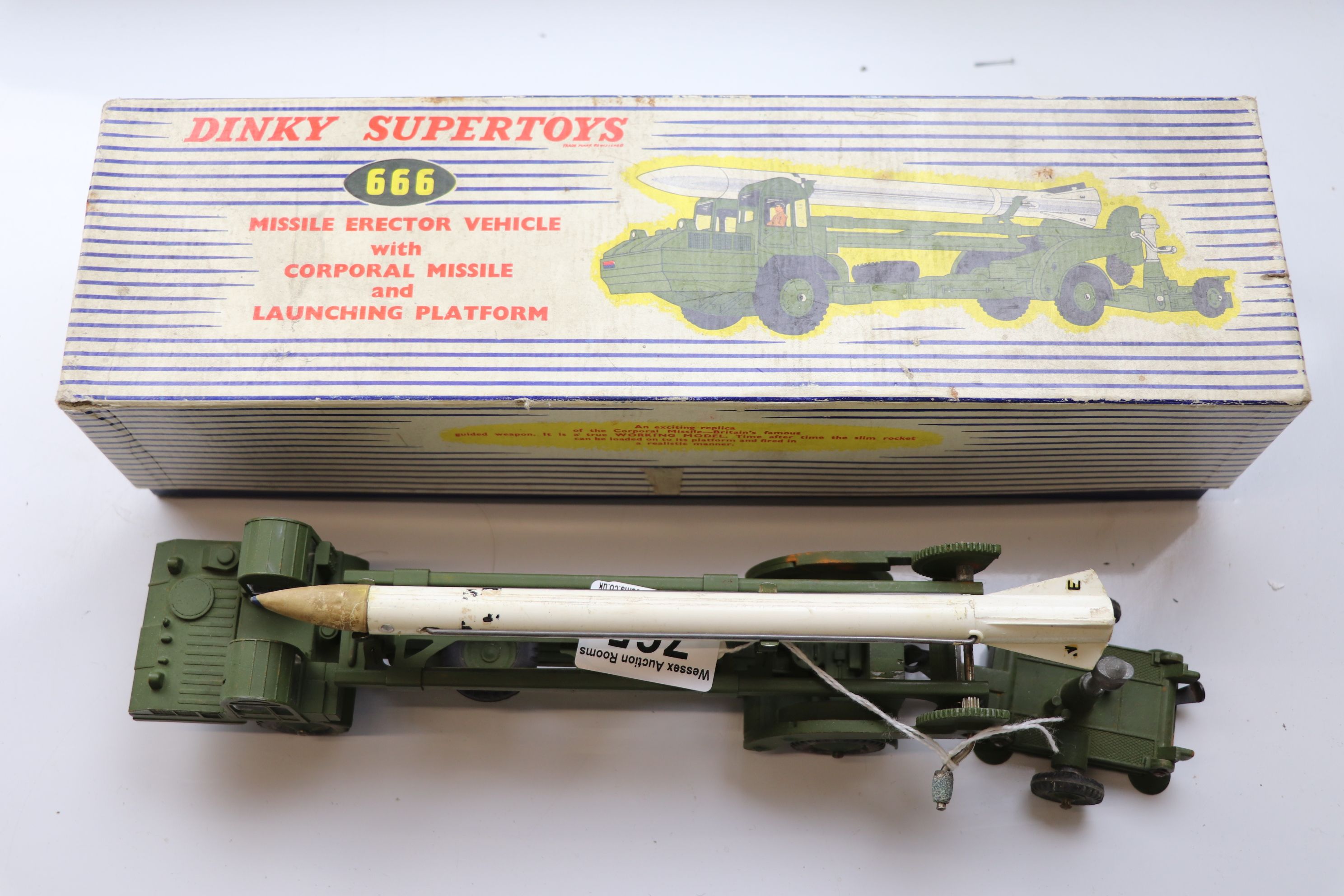 Dinky Supertoys 666/667 - Lance-missile Corporal - 1/50 - UK 1959 - Rare état Proche Neuf