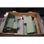 Tray of Airfix Buildings and Steps