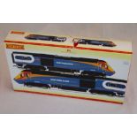 Boxed Hornby OO gauge R2948 East Midlands Trains Class 43 HST DCC Ready (small area of damage to the