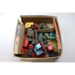 Small group of diecast models, Meccano and other toys to include Dinky x 3