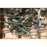 Collection of Military / Field Guns including Dinky 88mm Gun, Dinky 7.2 Howitzer, etc (approx. 36