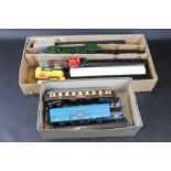 18 OO gauge items of rolling stock to include coaches and wagons featuring Triang, Hornby, Wrenn