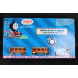 Boxed Lionel O gauge Thomas & Friends Train Set with Thomas loco, 2 x carriages and three figures,
