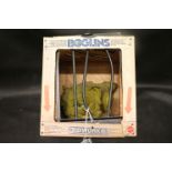 Boxed Mattel Boglins Dwork in cage box, gd condition with working eyes
