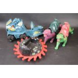 Mattel He Man Masters of the Universe - Four accessories to include Battle Cat (no head gear),