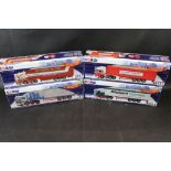 Four boxed ltd edn 1:50 Corgi Hauliers of Renown to include CC12941 Scania Topline Moving Floor S.