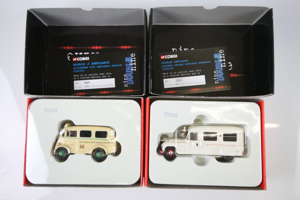 Twenty Boxed Corgi Limited Edition 1:50 ' Nine Double Nine ' Emergency Vehicle Models to include - Image 6 of 11