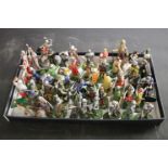 Collection of Metal Figures including Knights, Romans, Middle Ages, German with some Britains (