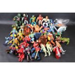 Collection of 35 1980/s/90s action figures to include many Mattel He Man Masters of the Universe,