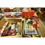 Group of diecast models including military examples featuring Corgi plus a boxed Matchbox Dinky
